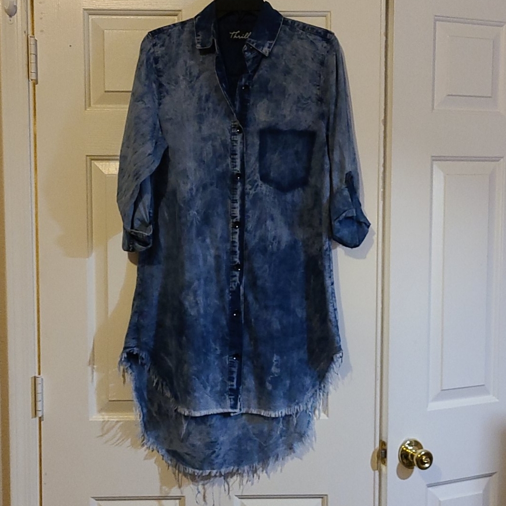 Jean Stonewash Dress